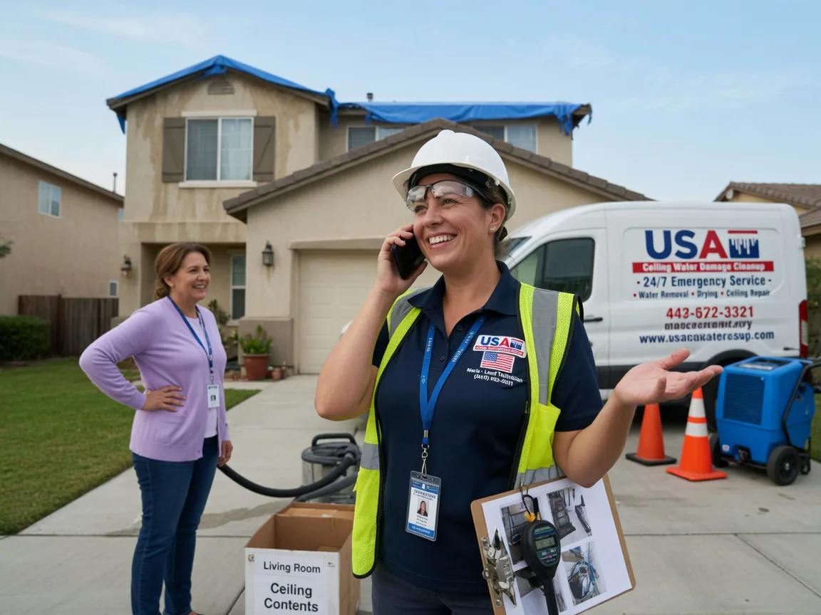 Ceiling Water Damage Restoration Homeland, CA FAQs